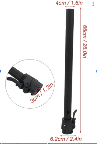 Folding Pole stem  Ninebot MAX G30 Xiaomi M365