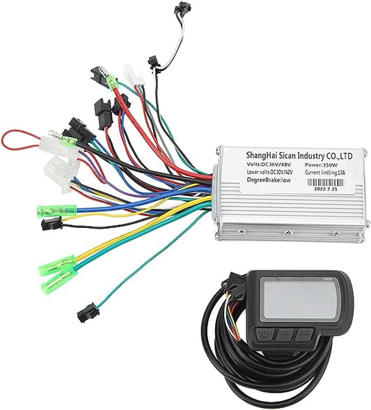 Controller + Display for bike & escooter 24/36,36/48V