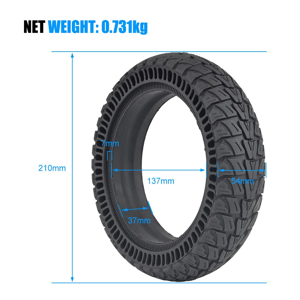 8.5x2.125"  Solid Tire for Xiaomi M365/Pro -Off road Solid tire