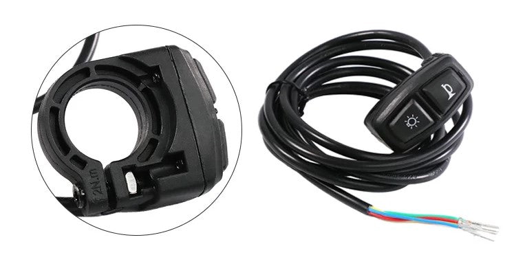 Electric Bike Scooter Light Switch