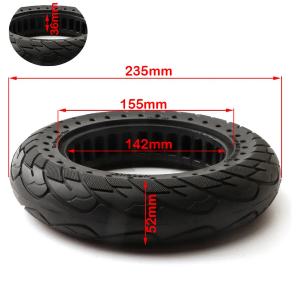 10"x2.125" Solid Tire for electric scooter