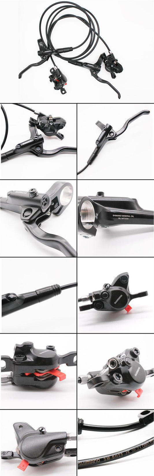 Shimano MT200 B01S MT200 Hydraulic Brake Set Front and Rear