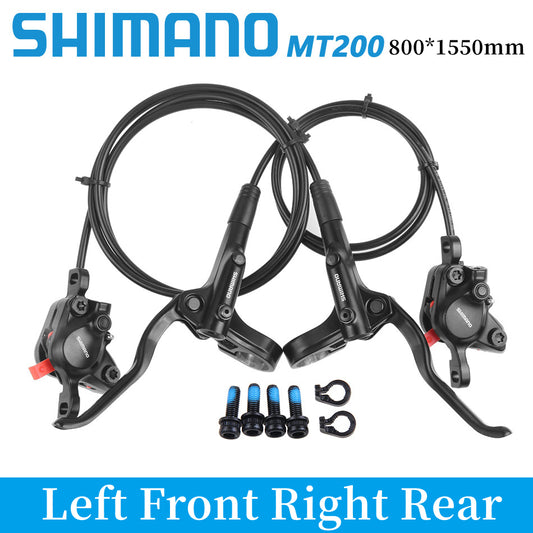 Shimano MT200 B01S MT200 Hydraulic Brake Set Front and Rear