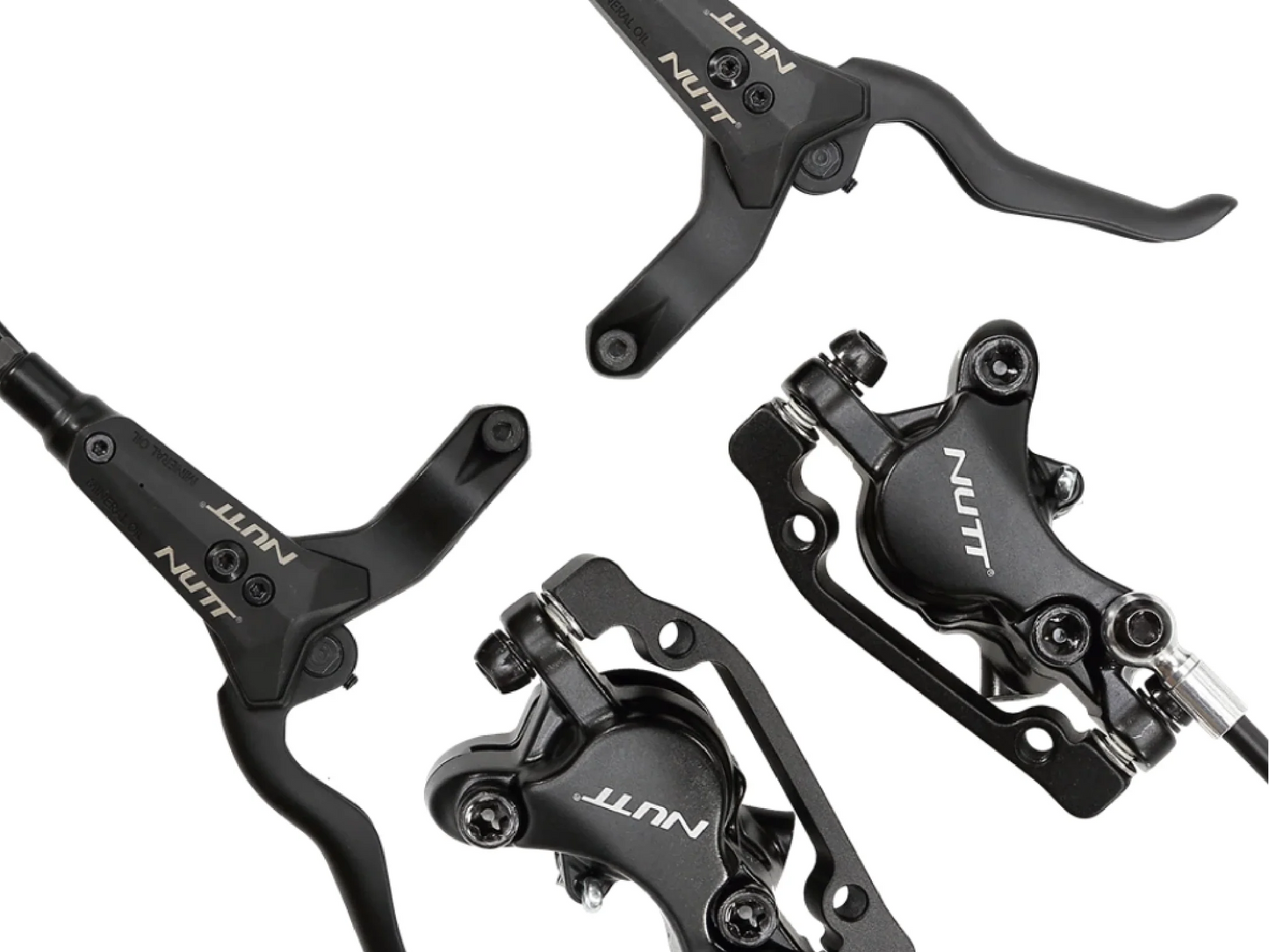 Nutt brake set(zeor 8,10x, 11x...) NUTT hydraulic brakes with brake sensor cables