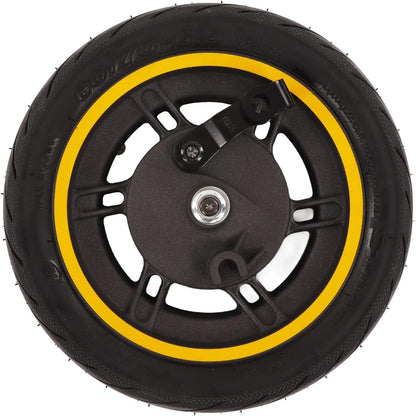 Front wheel with drum brake