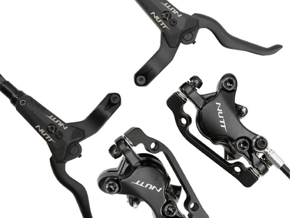 Nutt brake set(zeor 8,10x, 11x...) NUTT hydraulic brakes with brake sensor cables
