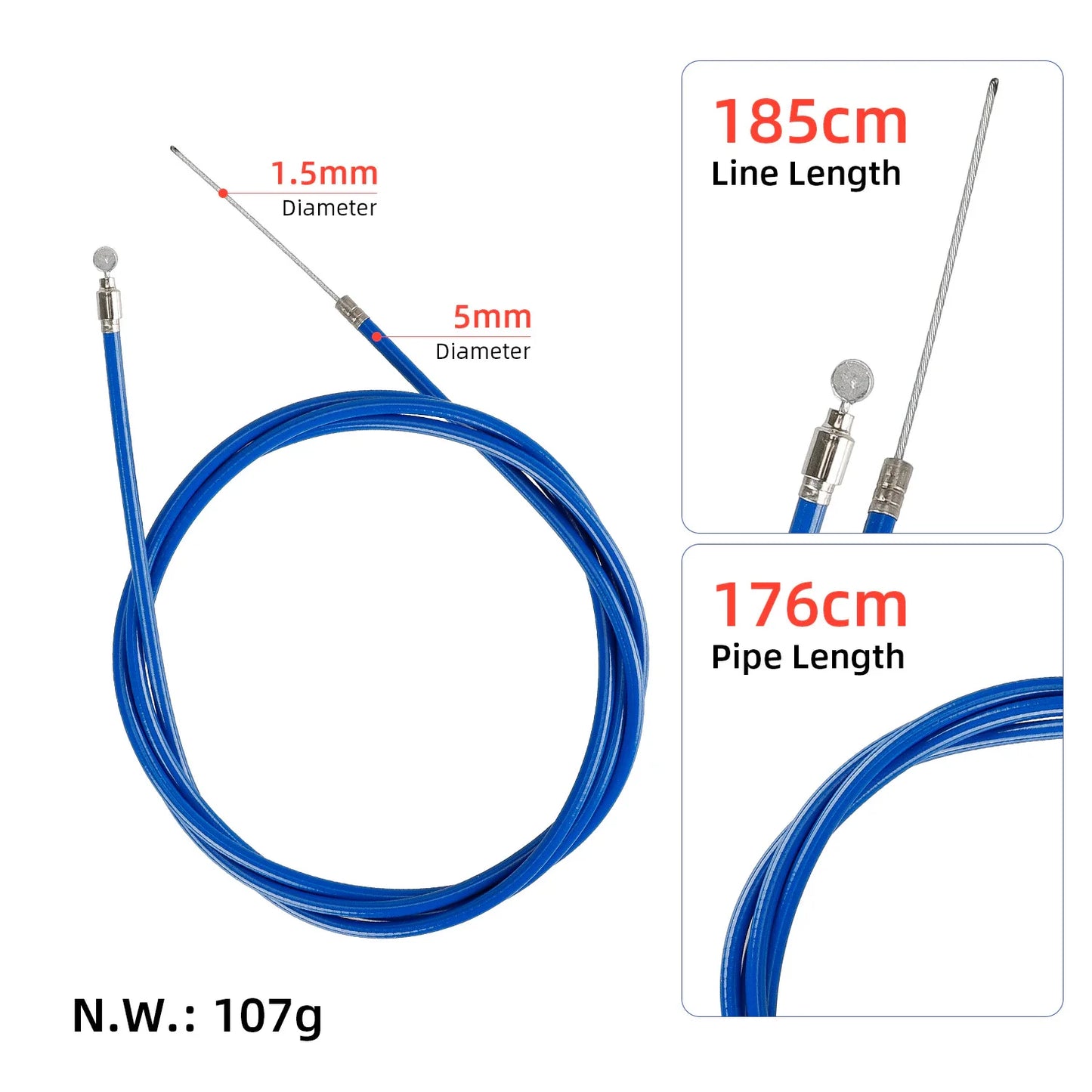 Escooter Brake Cable M365 1S Pro and Pro 2 Mi